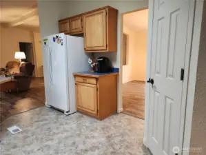 Pass through kitchen