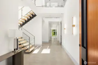 Photo of adjacent, completed home (lot 3) for representation purposes only. **Note - lot 2 stairs have an optional single-stringer floating staircase as a upgrade