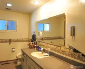 MAIN BATHROOM WITH SEPARATE SHOWER AND TUB