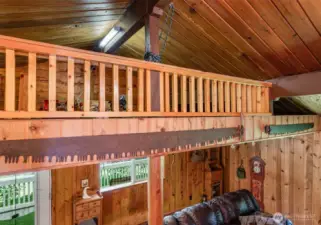 Loft over looking the family room