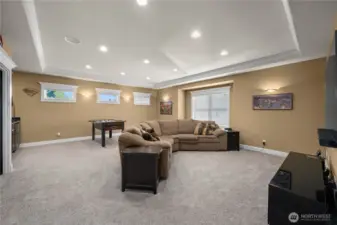 Bonus room off theater room.