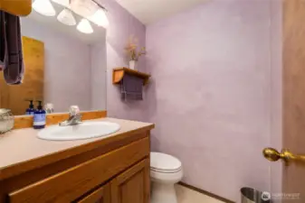Down stairs 1/2 bathroom