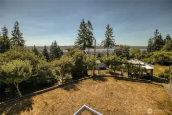 View from the corner of the deck