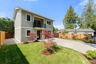 Situated on a private gated drive with only two neighbors.
