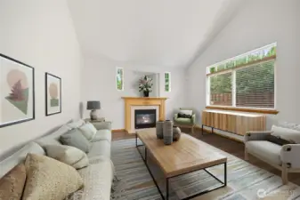 Living Room - Virtually Staged