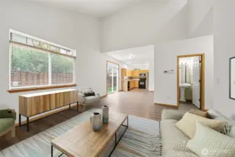 Living Room - Virtually Staged