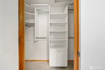 Owner's Suite Bedroom - Walk-in Closet
