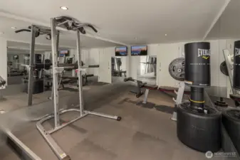 Bonus room and gym for recreation