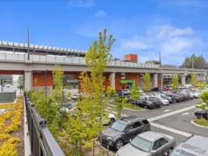 Just 5 min from the light rail station makes this home very desirable.