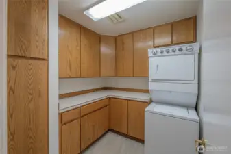 Laundry Room with lots of storage