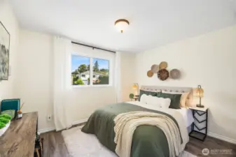 Main floor bedroom