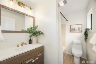 Main level full bathroom