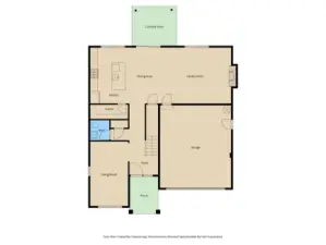 Main level floorplan