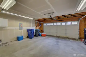 Good Size Double Car Garage