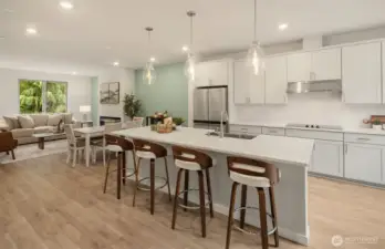 Rendering represents similar building