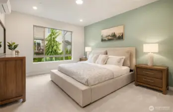 Rendering represents similar building