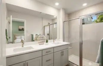 Rendering represents similar building