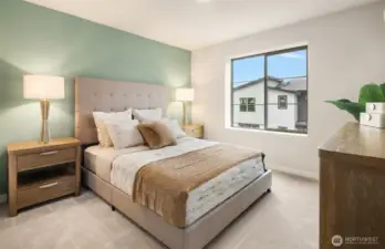 Rendering represents similar building