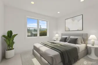 Virtually staged to show an example of how the space could be used.