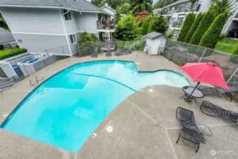 Don't miss the outdoor pool, rec/game rooms, and bonus gathering spaces the complex features.