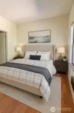 Staged Bedroom