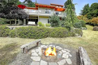 Rear Exterior of Home from Backyard