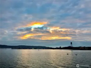 A view of Semiahmoo across the water