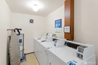 Laundry Room on the same floor, just steps away.