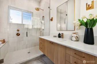 Luxe primary with amazing walk-in