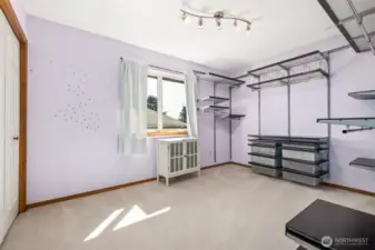 #3 of the additional bedrooms - previously used as a large walk-in closet!