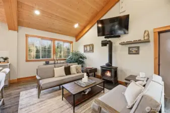 Living room - lots of light