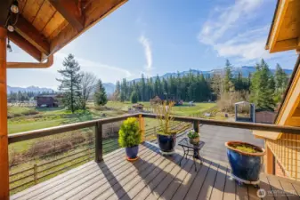 Southeast view off of the deck