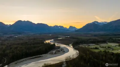 This property has direct Skykomish River access. The Sky River Estates neighborhood has a shared beach access.