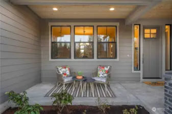 Charming front porch