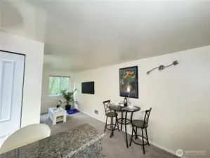 Dining area from kitchen