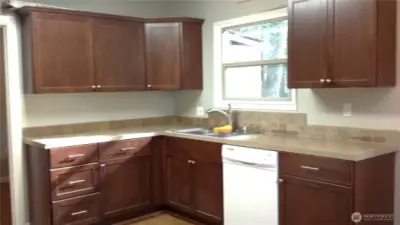 Interior Photo from 2014 with new kitchen.