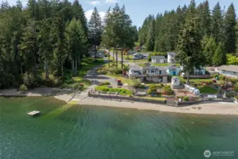 Community Beach and Boat Launch.