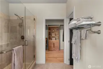 Primary Bathroom with Walk-in shower