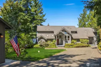 Original owner custom built home with huge detached garage.
