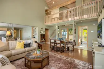 Open, light, airy, and the views..