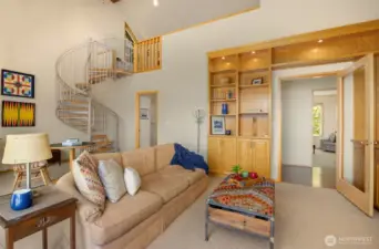 Amazing area for guests with 2 twins up and a 3/4 bath for a 2nd main floor primary or guest bedroom option.