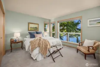 One of the two 2nd floor bedrooms with views!