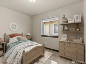 Bedroom 4 virtually staged