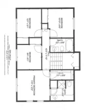 Second Floor with 4 bedrooms & 2 full Baths