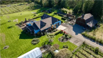 15 acres of orchards, gardens, and Northwest beauty.