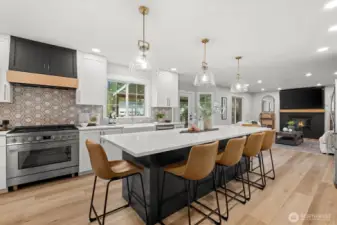 Fully updated kitchen
