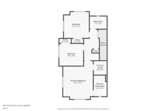 Level 3- Beds & Laundry