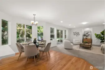 Open concept living!