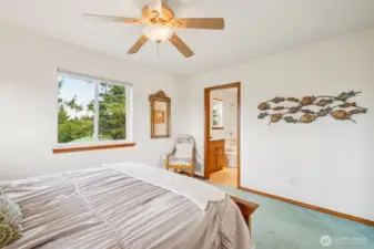 Another view of the primary bedroom.