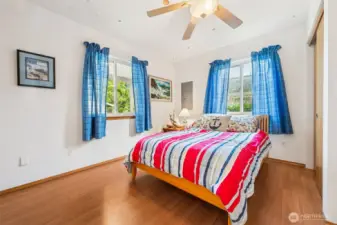 Bedroom 2, downstairs.